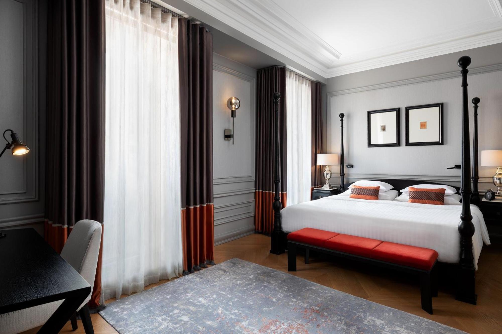 Hotel Telegraaf, Autograph Collection Tallinn Luaran gambar A bedroom at the hotel