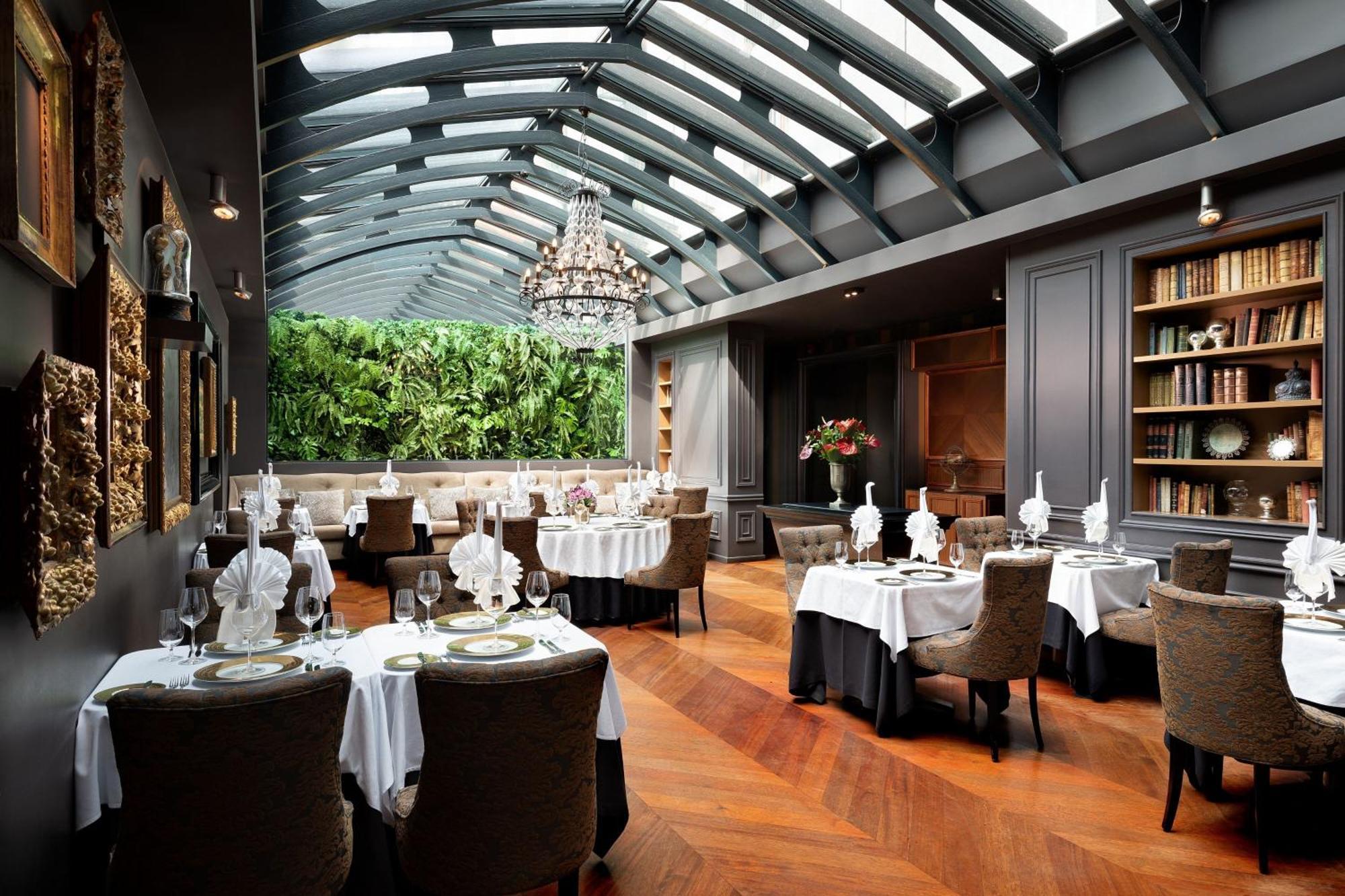Hotel Telegraaf, Autograph Collection Tallinn Luaran gambar Restaurant in the hotel